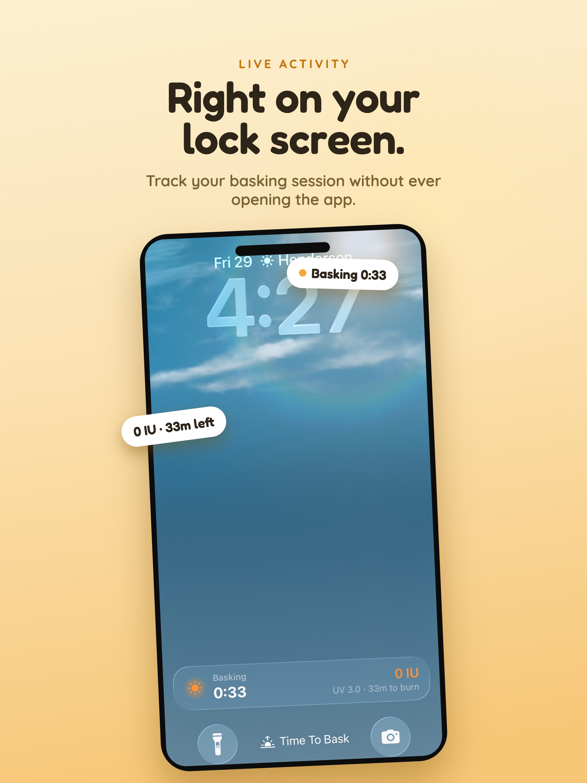 Bask - Vitamin D Sun Tracker
