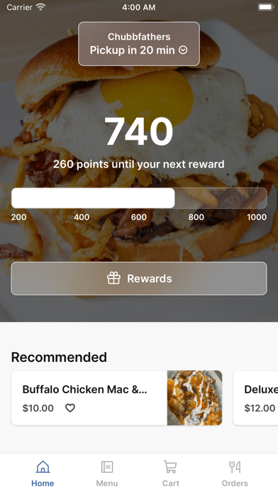 Chubbfathers iPhone screenshot 1 - Food & Drink app