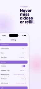 Birth Control Tracker screenshot