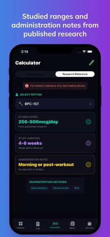 PeptideHQ Screenshot 3 of 7