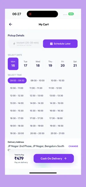 SpinZo : Get Laundry in Hours screenshot 2
