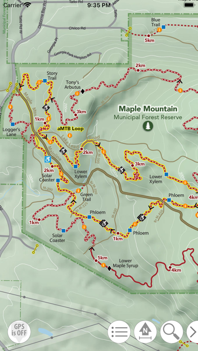 North Cowichan Trails Screenshot