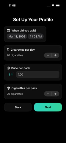 MySmokeFree - Quit Smoking screenshot