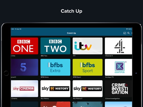 Screenshot #6 pour BFBS TV Player