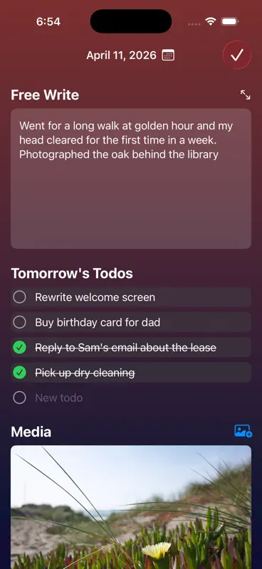 Brain Dump - Nightly Journal screenshot 2 of 7