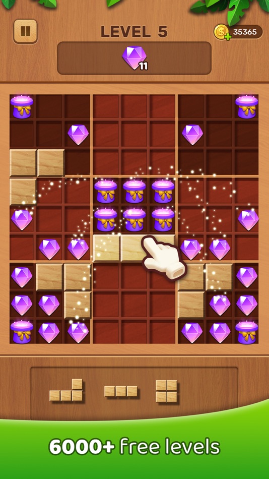 #6. Wood Block-Sudoku Puzzle Game (iOS) 由: Tenyoko Entertainment Inc