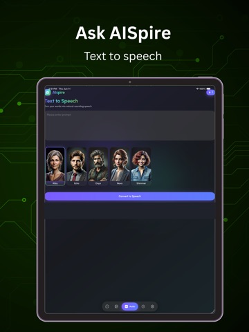 AIspire & Chatbot Assistants iPad screenshot