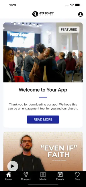 Overflow Church BH screenshot 2