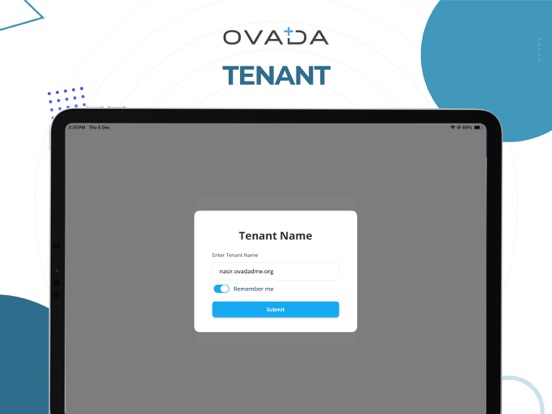 Ovada Driver app screenshot