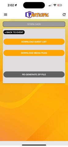 ParticiPic Mobile screenshot