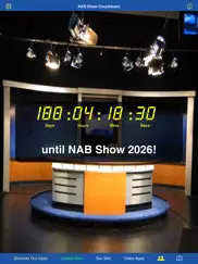 nab show countdown ipad bildschirmfoto 4