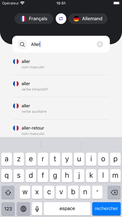 Dictionnaire Français/Allemand