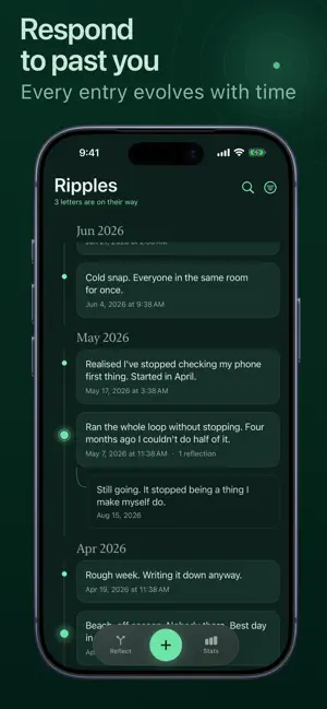 Ripples: Micro Journal & Diary screenshot 2