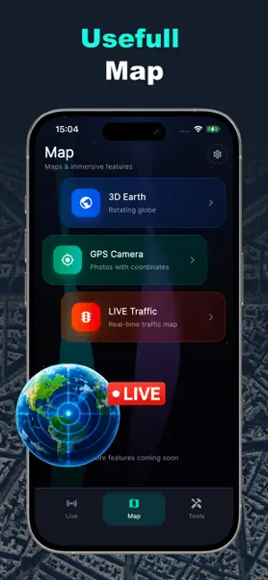 Live World Browser : GPS Map iPhone screenshot 5