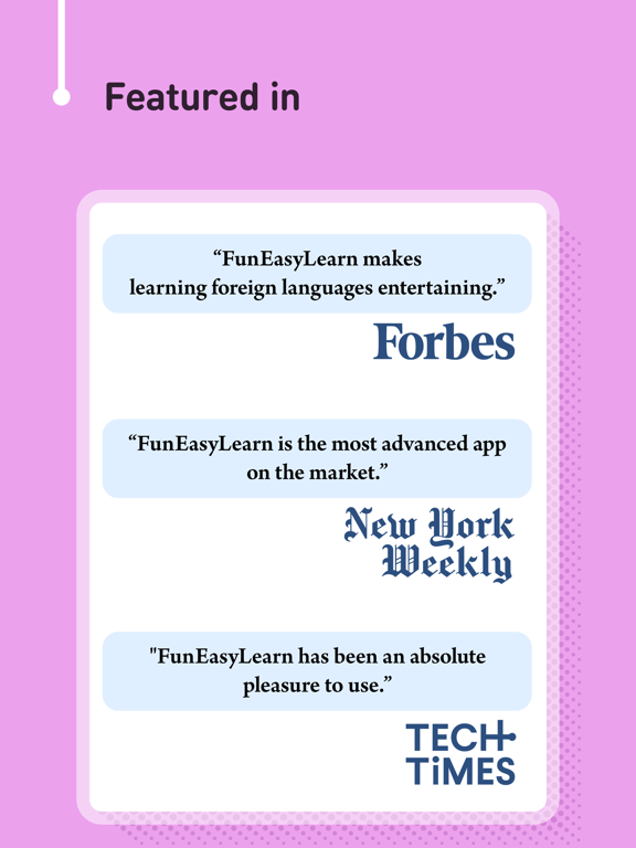 FunEasyLearn - Learn Languages iPad screenshot 8 - Education app