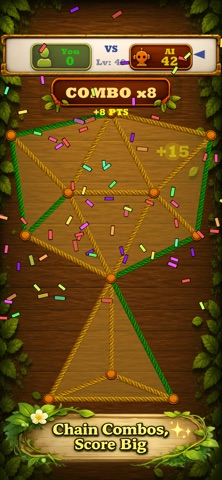 TriSnap Line Duel iPhone screenshot