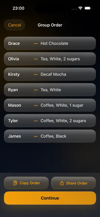 WhoseRound? screenshot 3