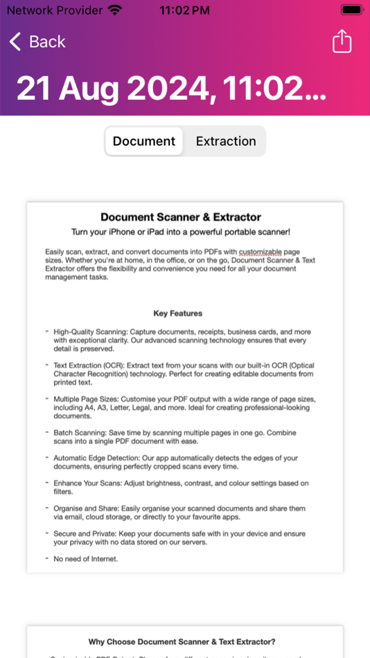 #7. Document Scanner & Extractor (iOS) 由: Nandha Kumar Ravi