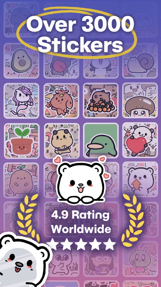 #1. Sticker Book for iMessage (iOS) От: Ronnie Nguyen