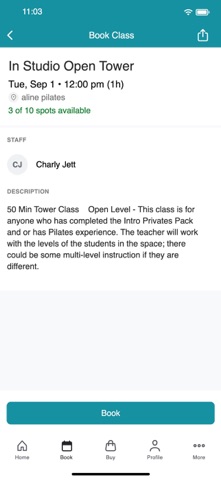 aline pilates Screenshot 6 of 6