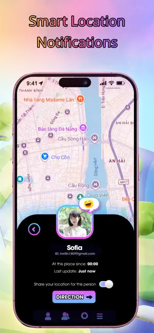 Zenly Share Location - Penlo iPhone screenshot 2