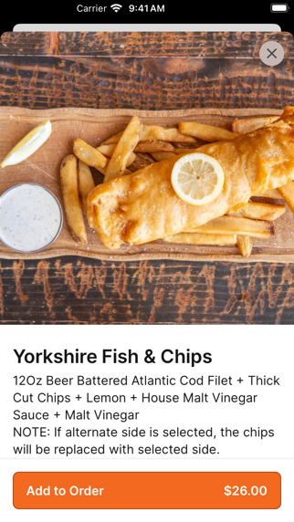 The Hive To Go iPhone screenshot 4 - Food & Drink app