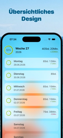 Automatische StempelUhr — Screenshot 3
