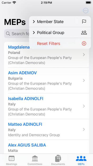 myEP Screenshot