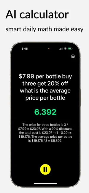 VoiceCalc: AI Voice Calculator screenshot 3