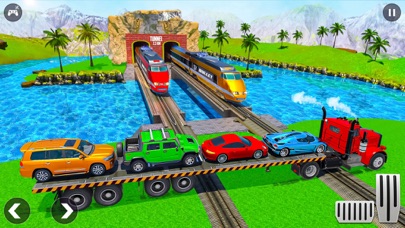 Car Transport Parking Games Screenshot