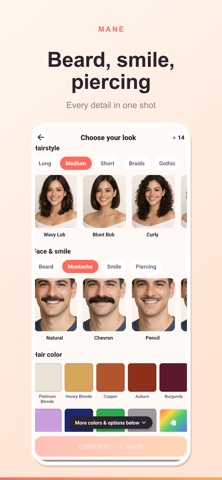 Mane: Hair Try-On screenshot