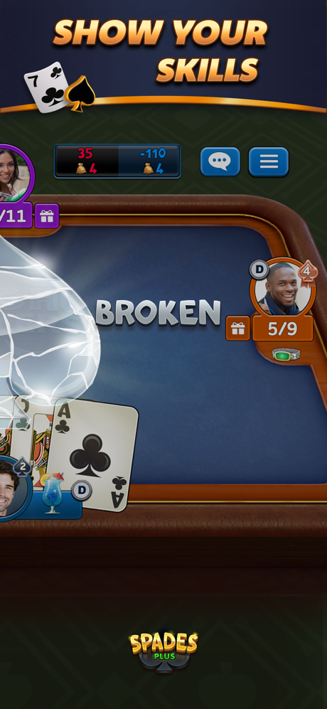 Spades Plus - Card Game screenshot 8
