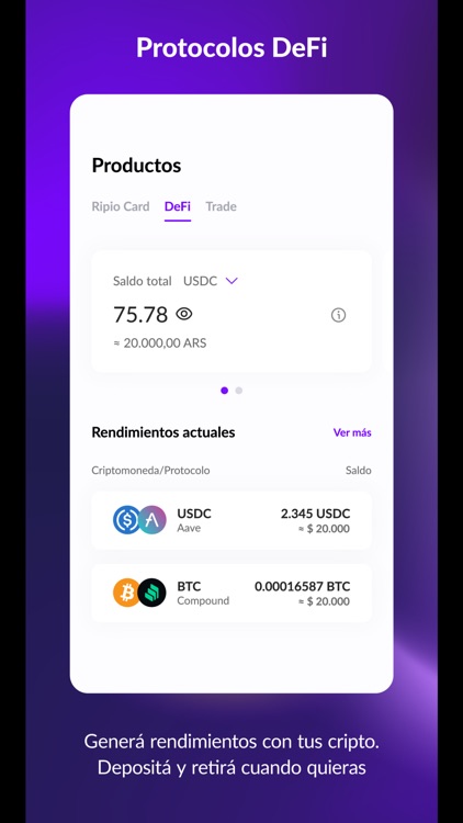 Ripio App | Crypto Wallet screenshot-3