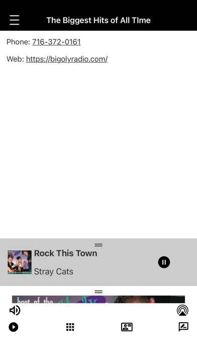 Big Oly Radio Screenshot