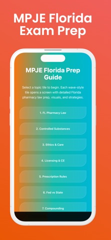 MPJE Florida Mastery Screenshot 1 of 5