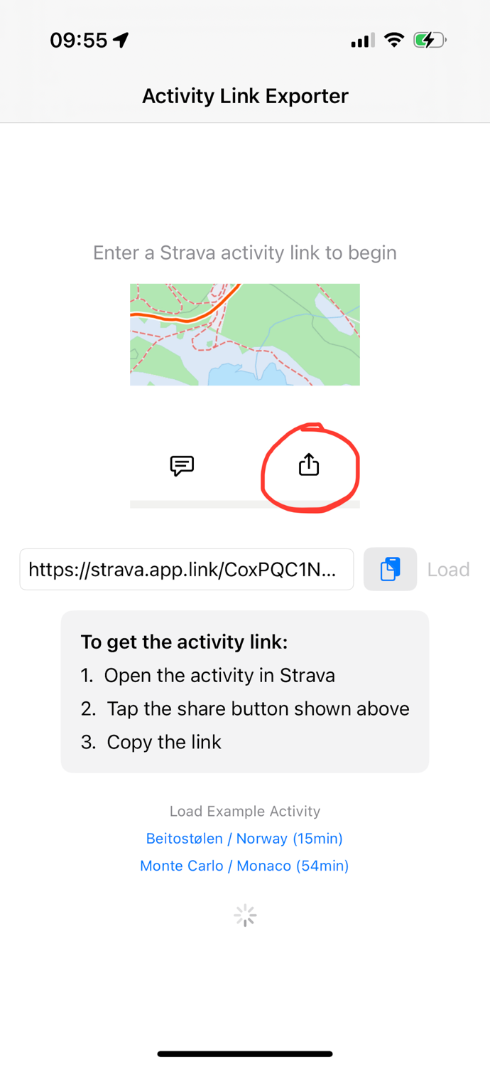 Data Export for Strava