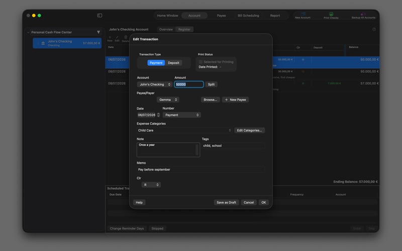 Checksoft screenshot