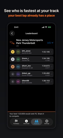 Pushlapp: Lap Analysis Screenshot 8 of 10