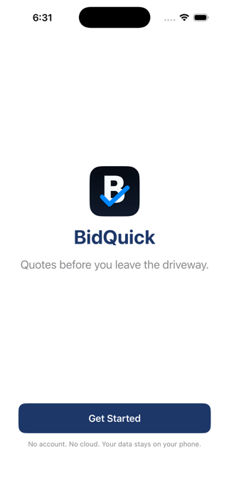 BidQuick Screenshot 1 of 7