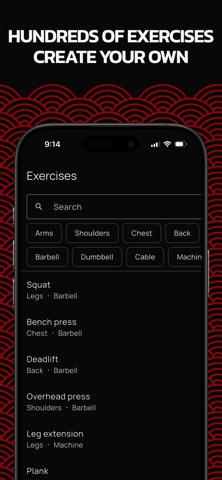 FIREFUL: Workout Log & Tracker Screenshot 6 of 10