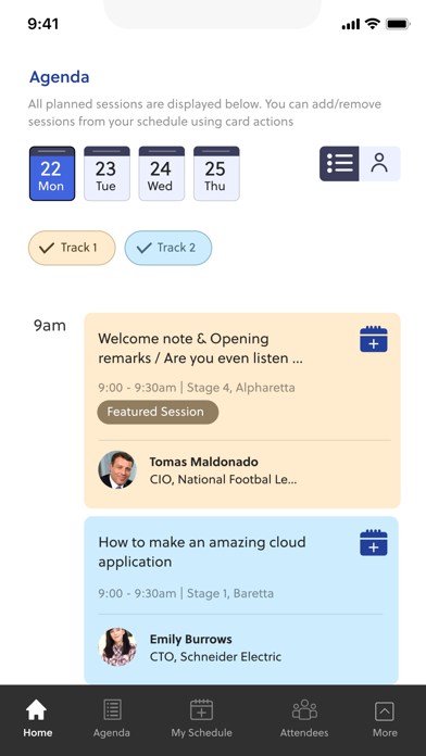 Townhall - Deep Hybrid Events Screenshot