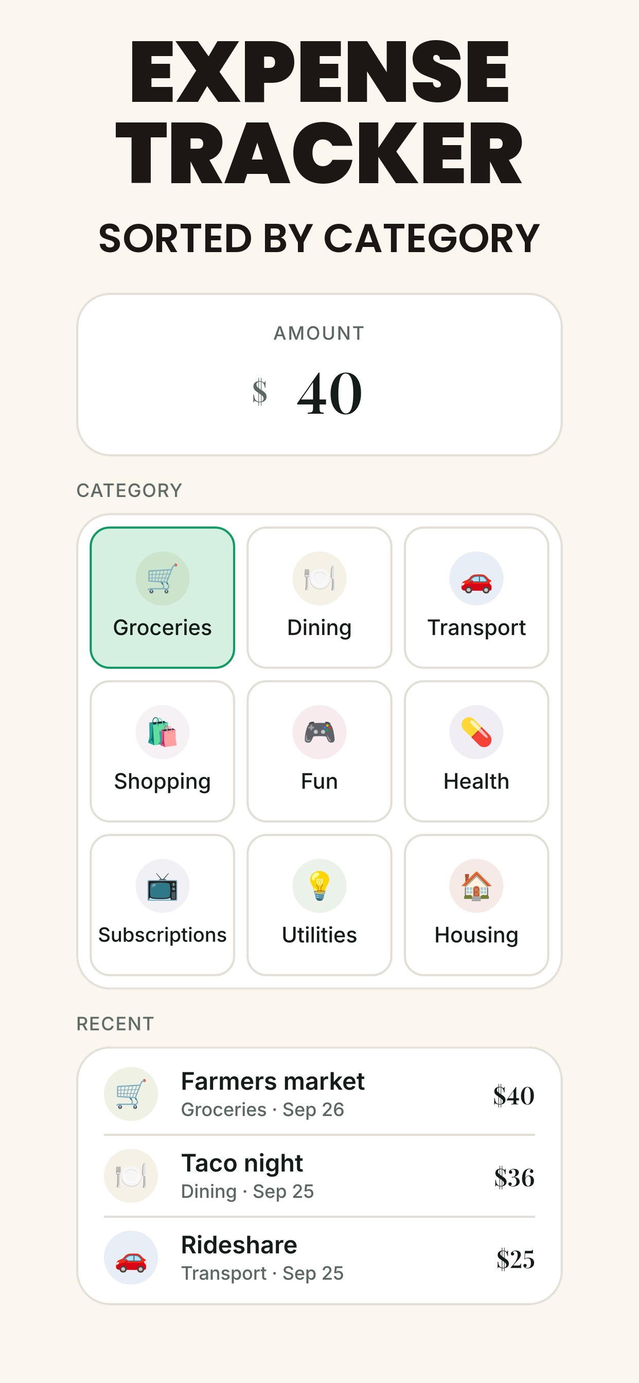 Screenshot 2 of Budget Tracker & Money Manager