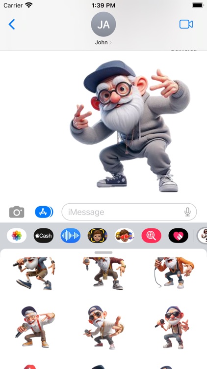 Rap Grandad Stickers screenshot-5