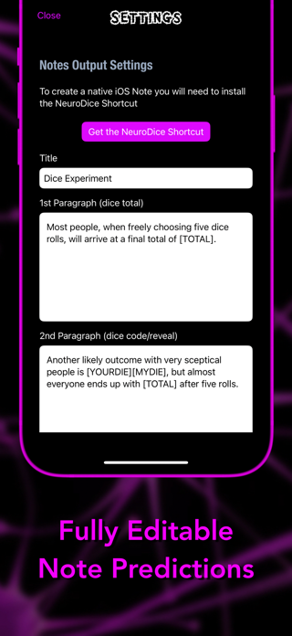NeuroDice Screenshot 4 of 5