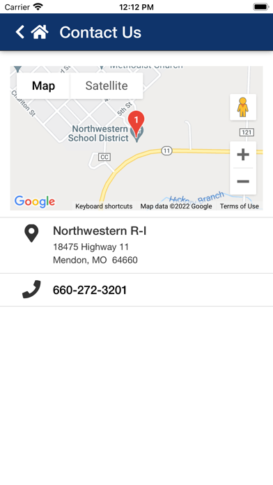 Northwestern R-I SD Screenshot
