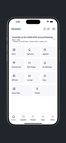 Vedder Events iPhone screenshot