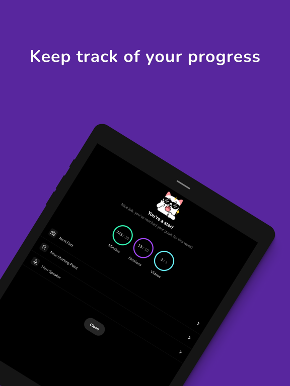 MicMentor: Public Speaking iPad screenshot 4 - Education app