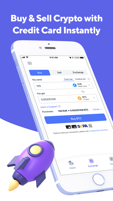 Switchere: Buy&Sell Crypto BTC Screenshot