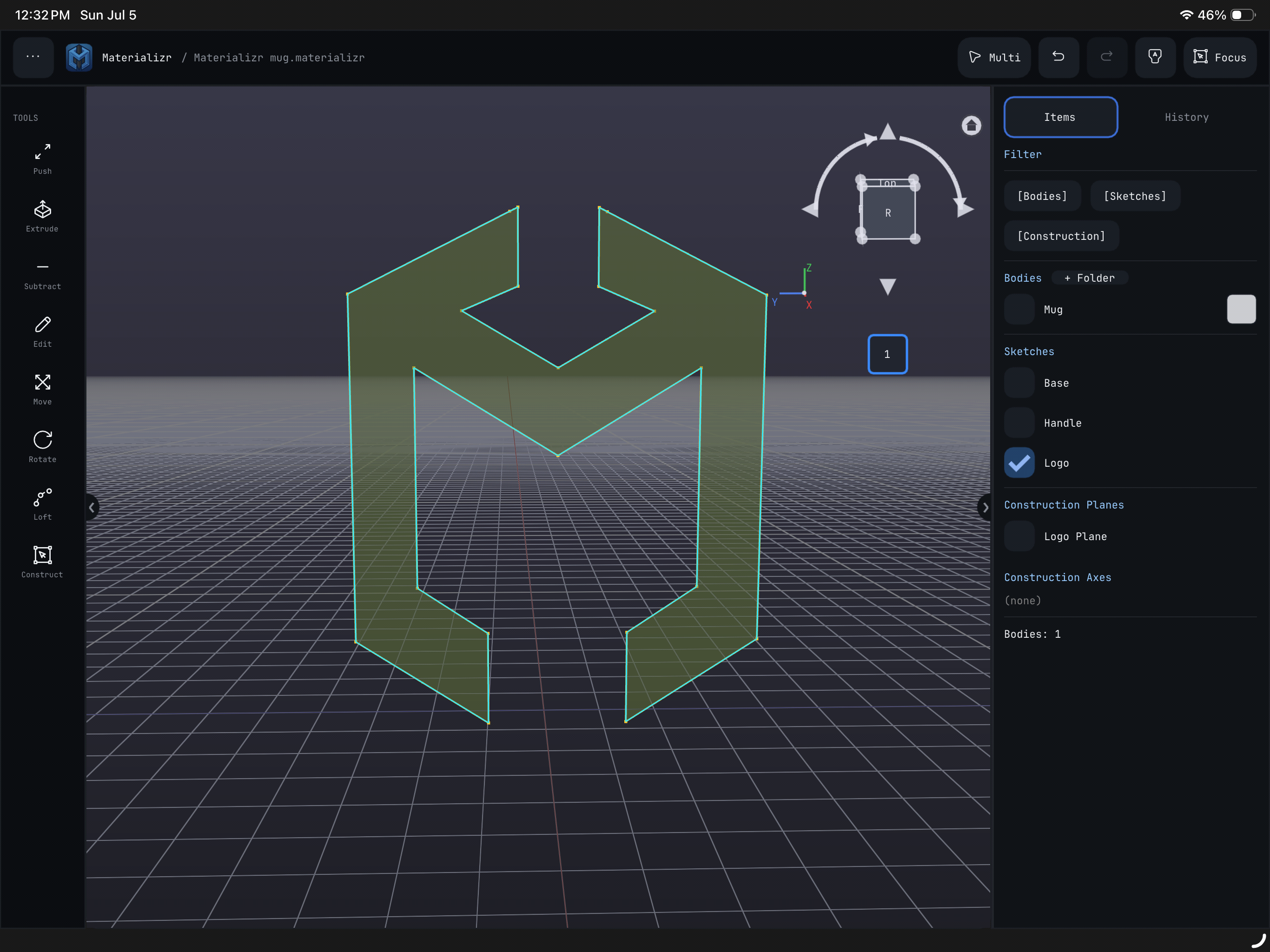 Materializr screenshot 3