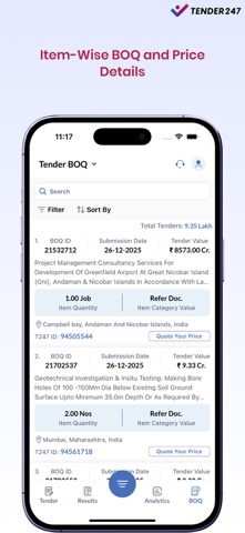 Tender247 App Screenshot 9 of 9
